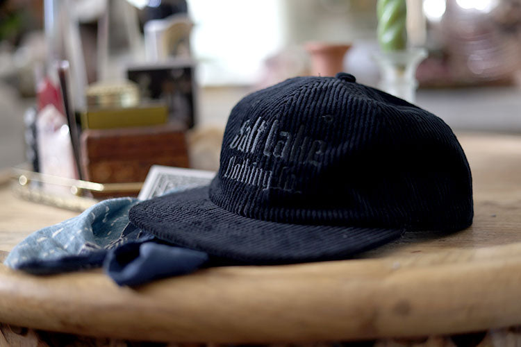 Good Company Cap Black Corduroy