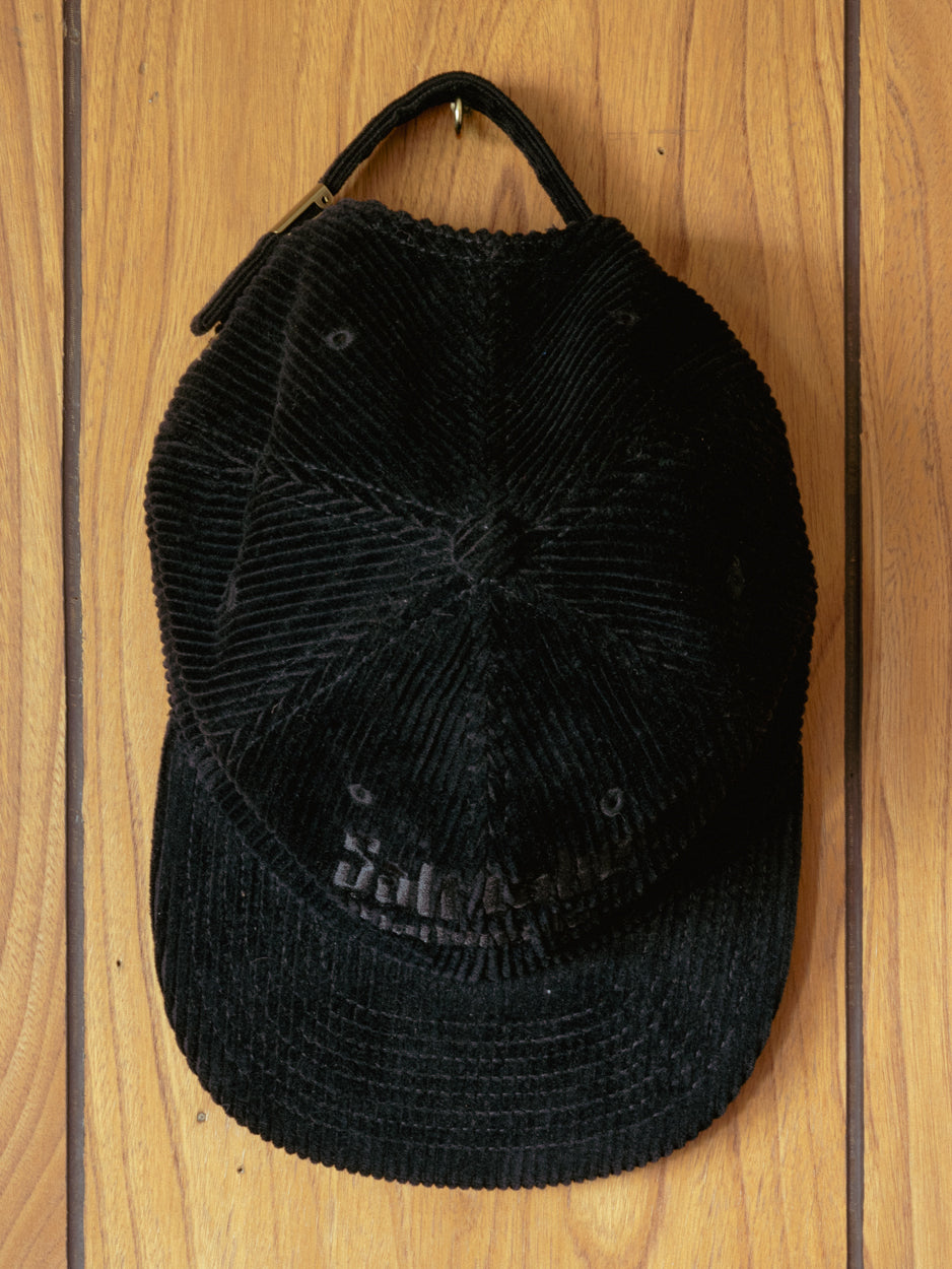 Good Company Cap Black Corduroy