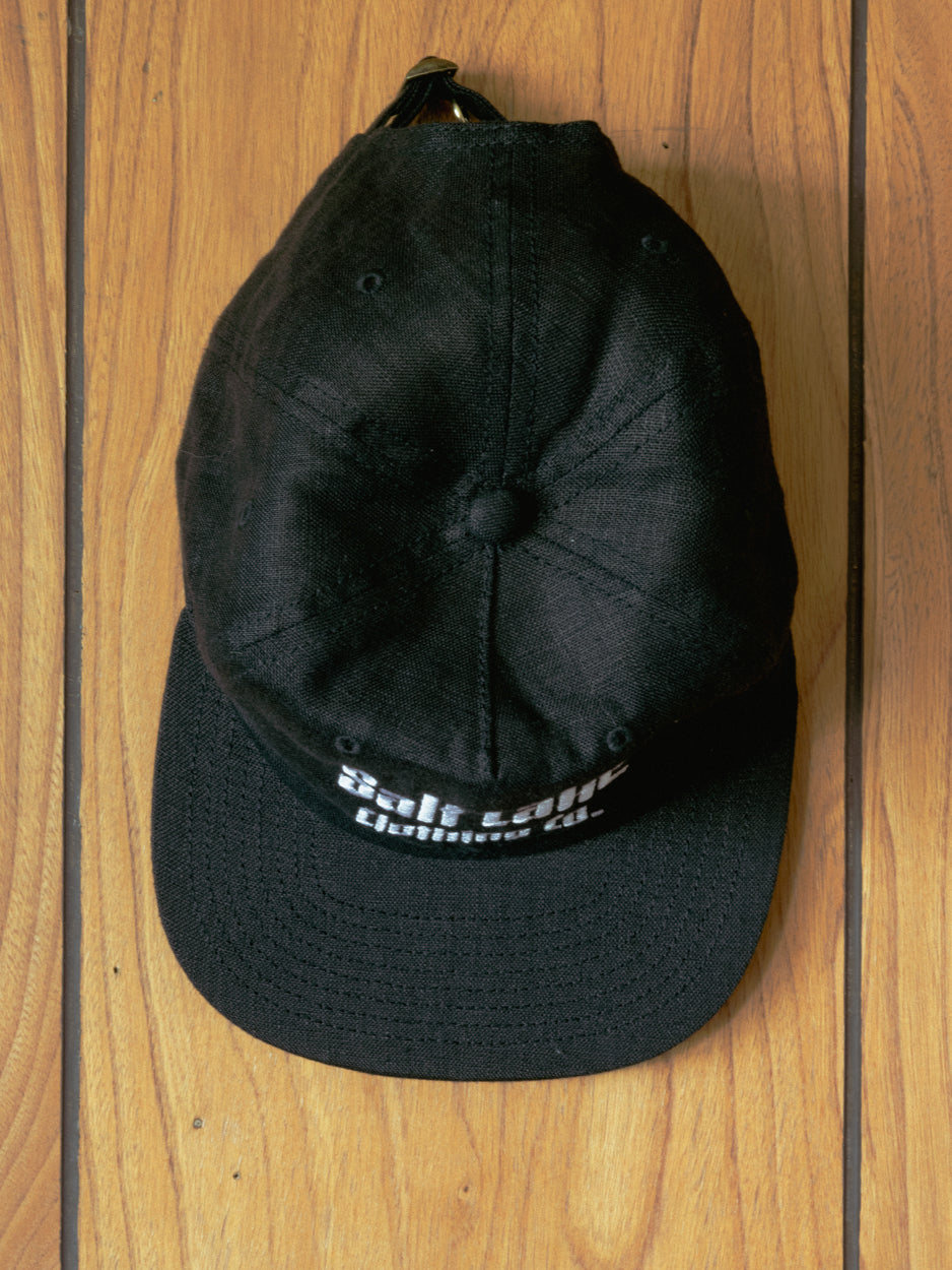 Good Company Cap Black Linen